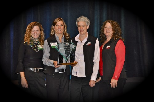 EHL Team with the Emerald Award 2012