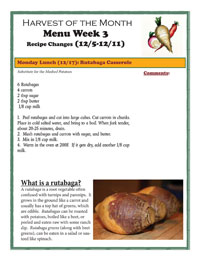 Harvest of the Month Program Features Locally Grown Food